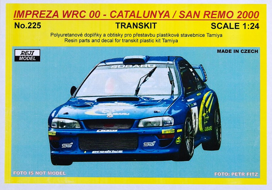 1/24 Transkit Subaru Impreza WRC 00 San Remo 2000