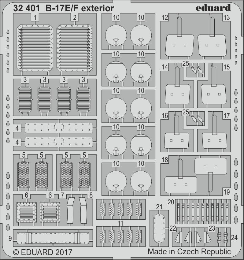 SET B-17E/F exterior (HKM)