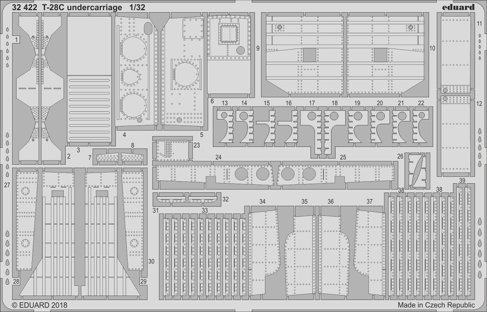 SET T-28C undercarriage (KITTYH)