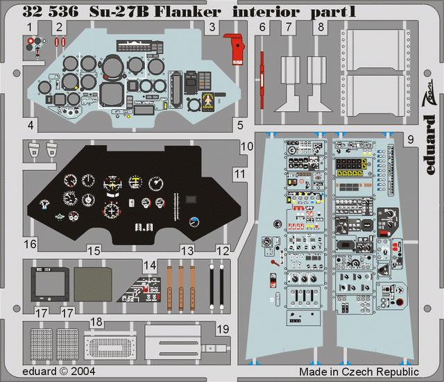 SET Su-27B Flanker interior  (TRUMP)