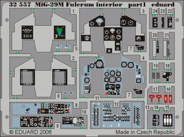 SET MiG-29M Fulcrum interior   (TRUMP)