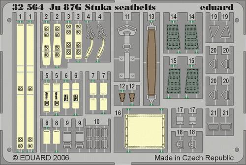 SET Ju 87G Stuka  seatbelts  (HAS)