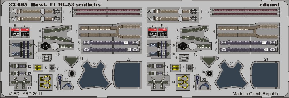 SET Hawk T1 Mk.53 seatbelts (REV)