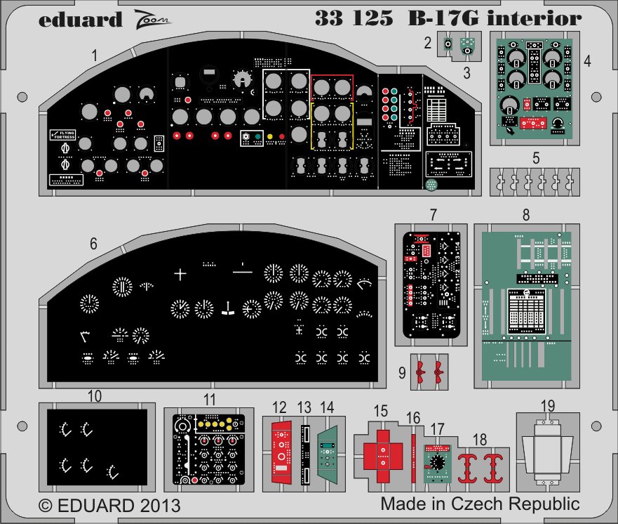 1/32 B-17G interior S.A.   (HKMOD)