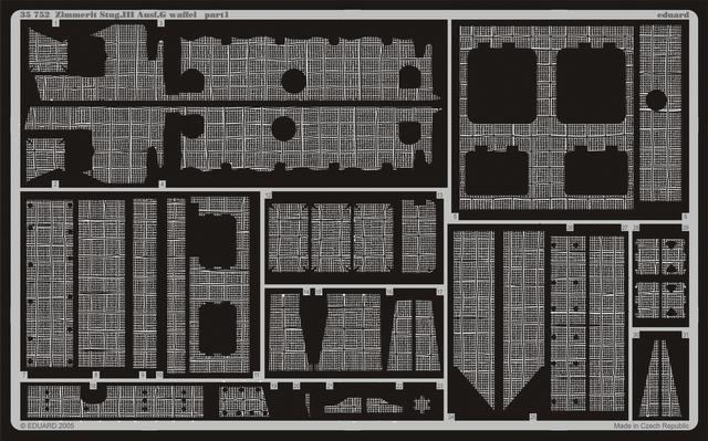SET Zimmerit Stug.III Ausf.G waffel (DRAG)