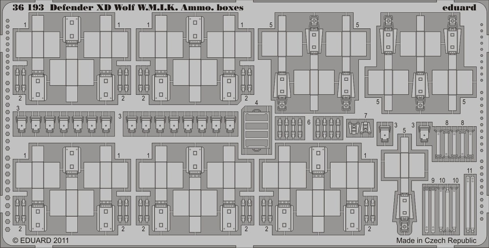 SET Defender XD Wolf W.M.I.K. Ammo Boxes (HOBBYB)