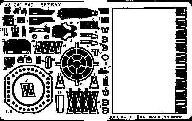 SET F4D-1 Skyray (1/48)