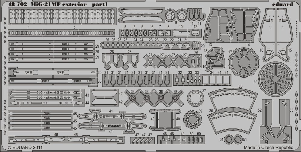 SET MiG-21MF exterior (EDU)