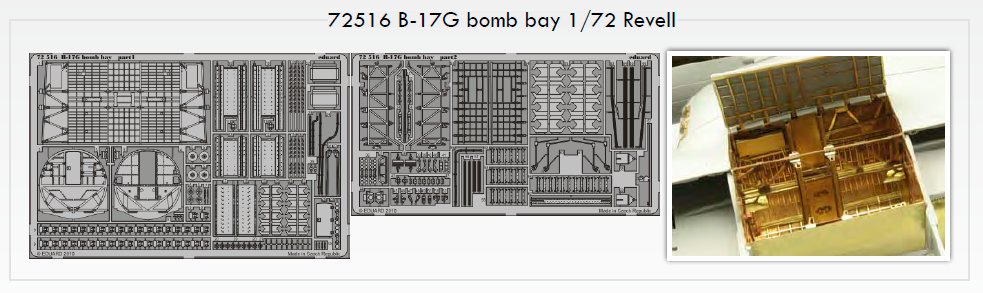 SET B-17G bomb bay