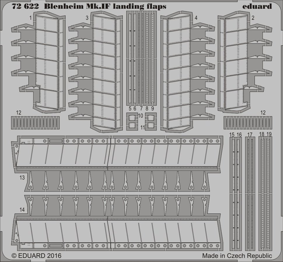 SET Blenheim Mk.IF landing flaps (AIRF)