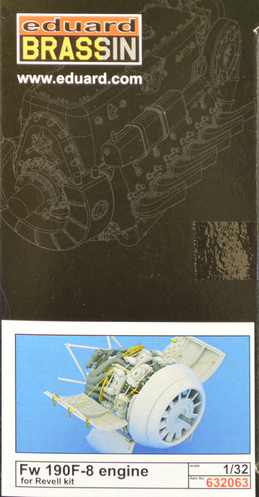 BRASSIN 1/32 Fw 190F-8 engine (REV)