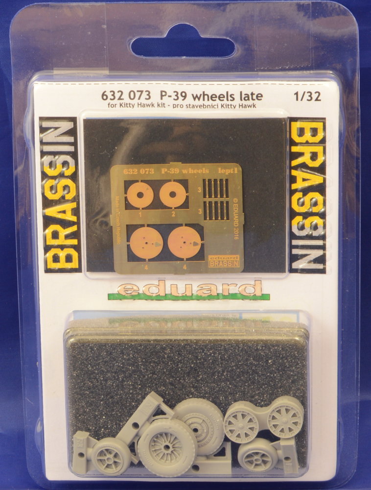 BRASSIN 1/32 P-39 wheels late (KITTYH)