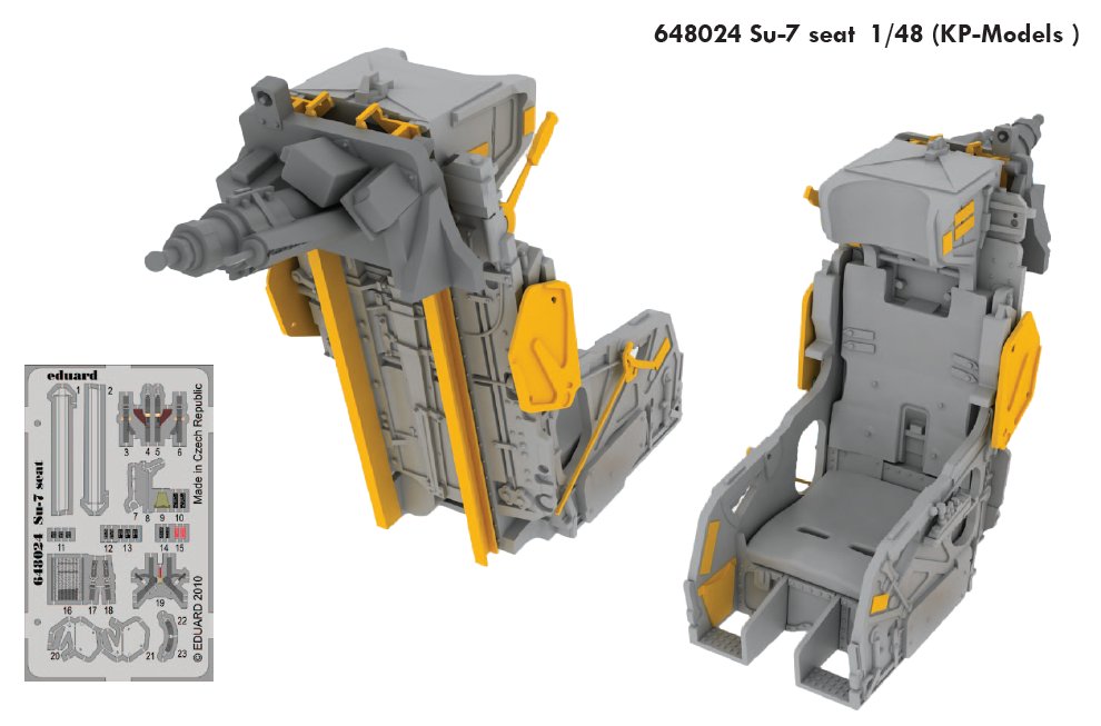 BRASSIN 1/48 Su-7 seat (KPM)