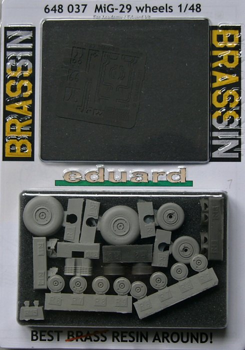 BRASSIN 1/48 MiG-29 wheels (EDU)