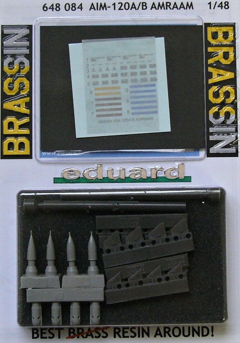 BRASSIN 1/48 AIM-120A/B AMRAAM (2 pcs.)