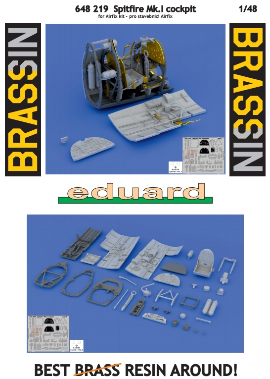 BRASSIN 1/48 Spitfire Mk.I cockpit (AIRF)