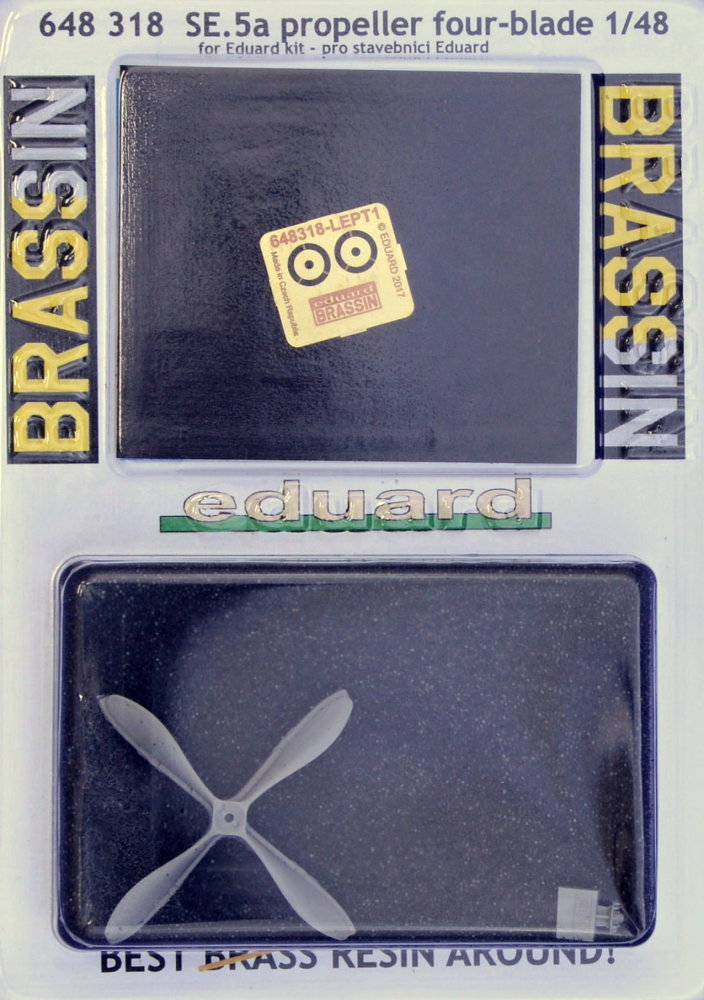 BRASSIN 1/48 SE.5a propeller four-blade (EDU)