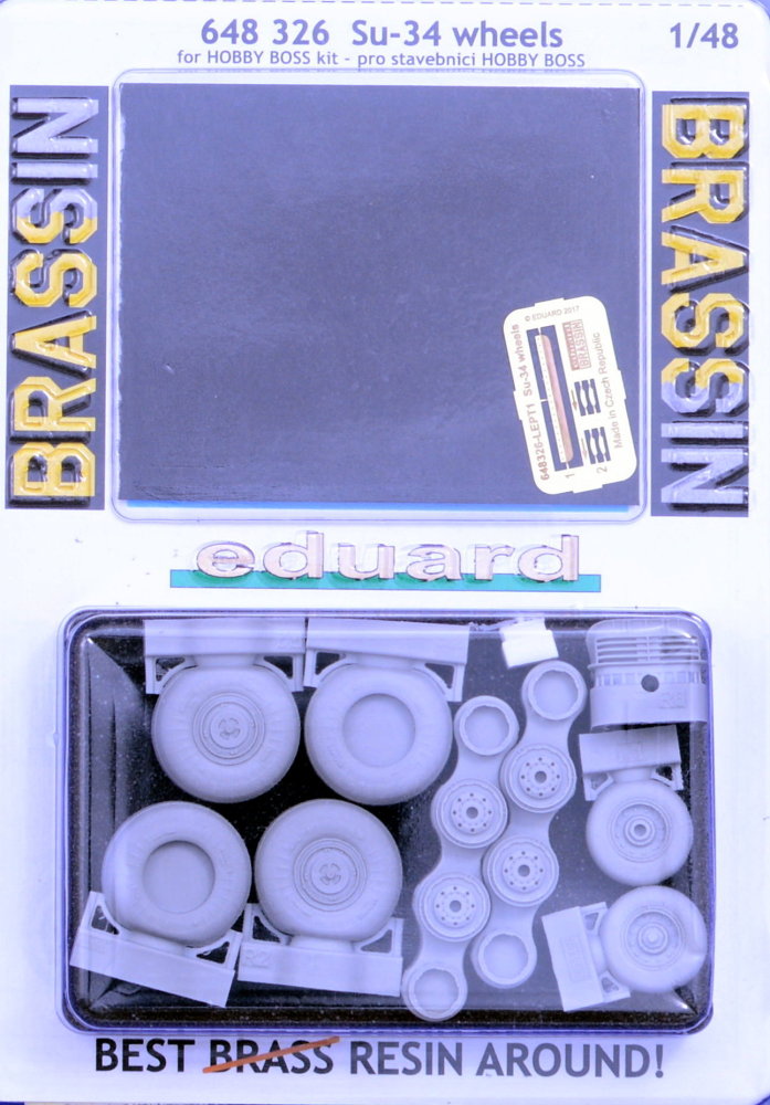 BRASSIN 1/48 Su-34 wheels (HOBBYB)