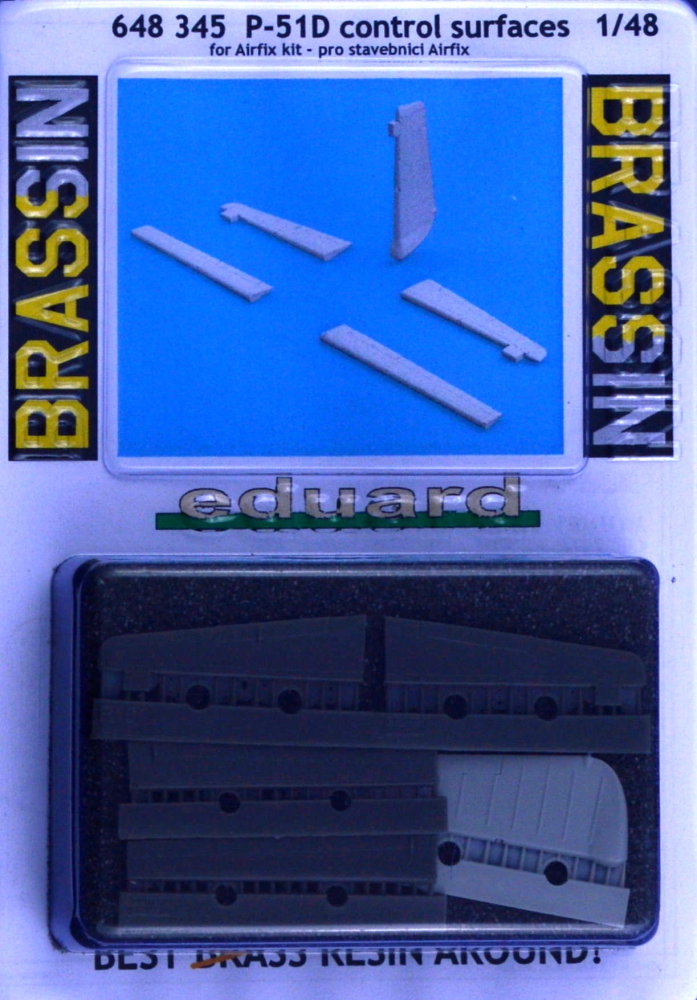 BRASSIN 1/48 P-51D control surfaces (AIRF)