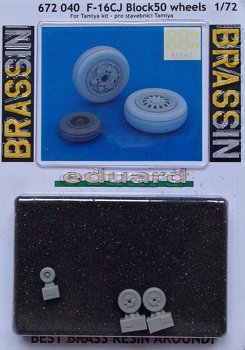 BRASSIN 1/72 F-16CJ Block 50 wheels (TAM)