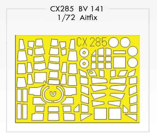 Mask 1/72 BV 141  (AIRFIX)