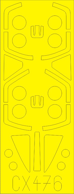 Mask 1/72 Mirage F.1B (SP.HOBBY)