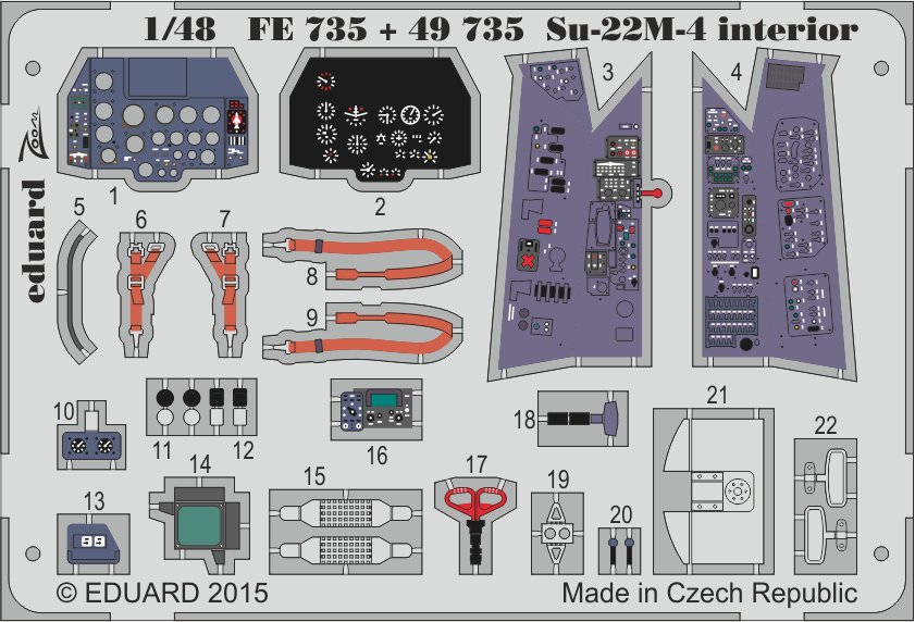 1/48 Su-22M-4 interior (SMER)