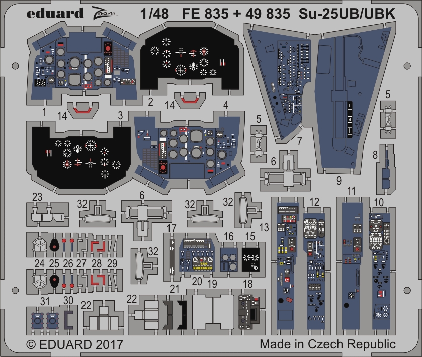 1/48 Su-25UB/UBK  (SMER)