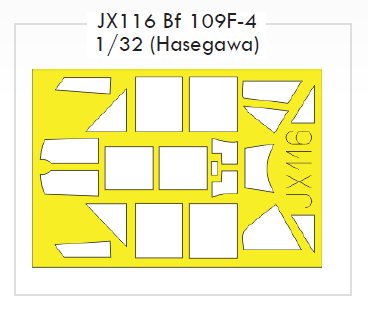 Mask 1/32 Bf 109F-4   (HAS)