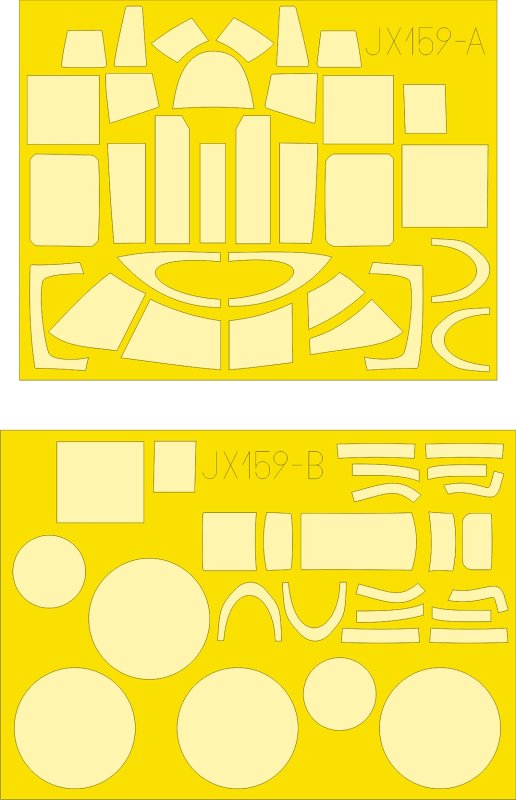 Mask 1/32 B-25J gun nose   (HKMODEL)