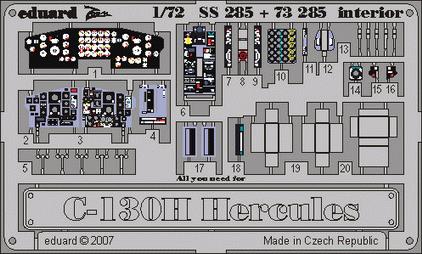 1/72 C-130H Hercules  interior (ITAL)