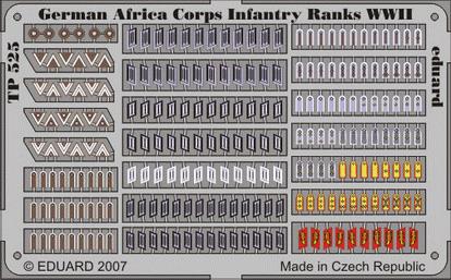 1/35 German Africa Corps Infantry Ranks WWII