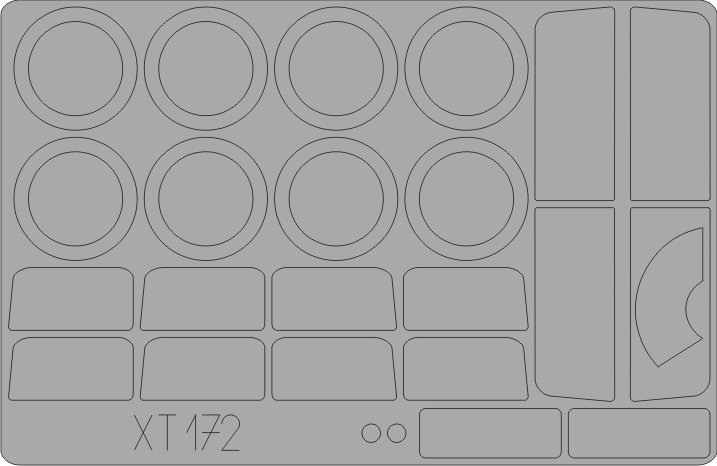 Mask 1/35 M-1097 A2 Cargo Carrier   (ITAL)