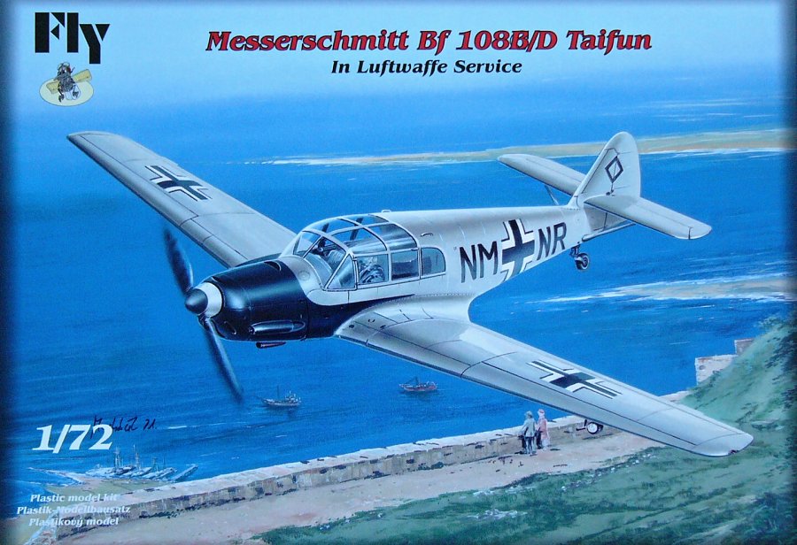 1/72 Bf 108 B/D Taifun in Luftwaffe Service