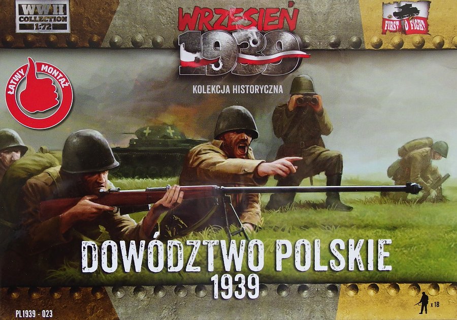 1/72 Polish Infantry HQ 1939 (18 fig.)