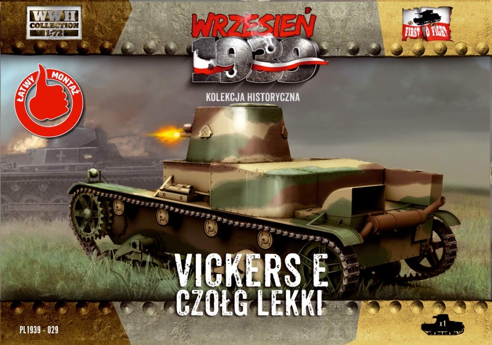 1/72 Vickers E Light Tank