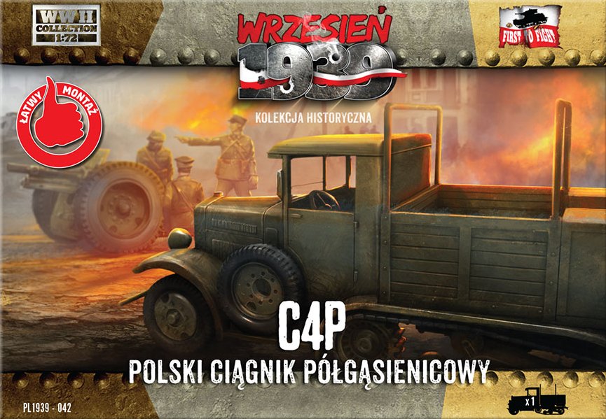 1/72 C4P Polish tractor half-track