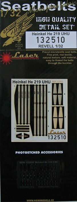 1/32 Seatbelts Heinkel He 219 UHU (REV)