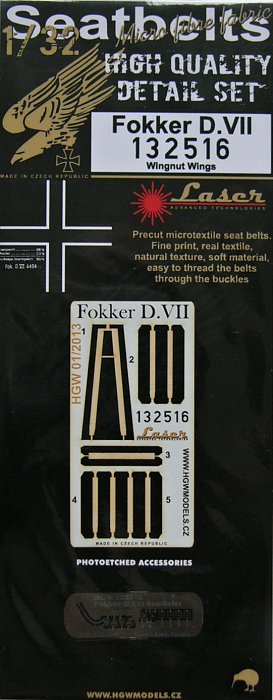 1/32 Seatbelts Fokker D.VII (WNW)