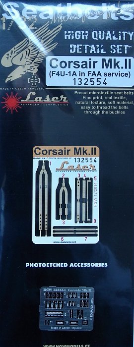 1/32 Seatbelts Corsair Mk.II - FAA service (laser)