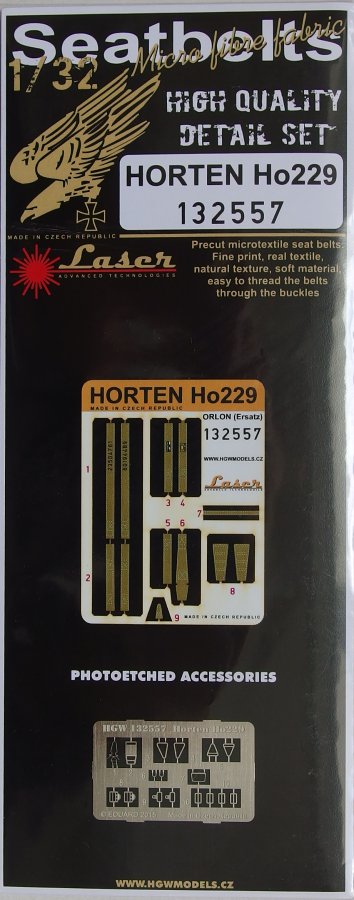 1/32 Seatbelts Horten Ho229 Orlon (laser)