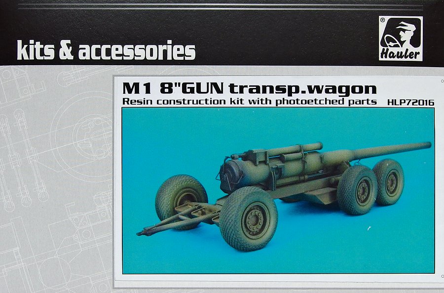 1/72 M1 8'' GUN transp.wagon (resin kit)