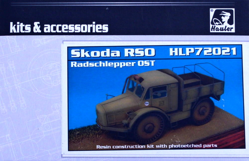 1/72 Skoda RSO wheeled tractor (resin kit)