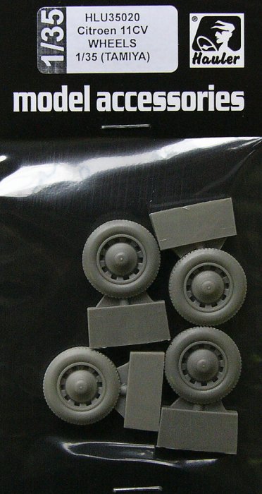 1/35 Citroen 11CV wheels set  (TAM)