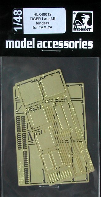 1/48 TIGER I ausf.E Fenders  (set for TAMIYA kit)