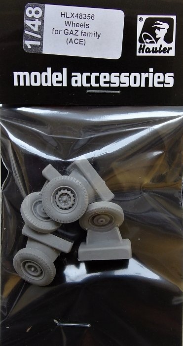 1/48 Wheels for GAZ family  (ACE)