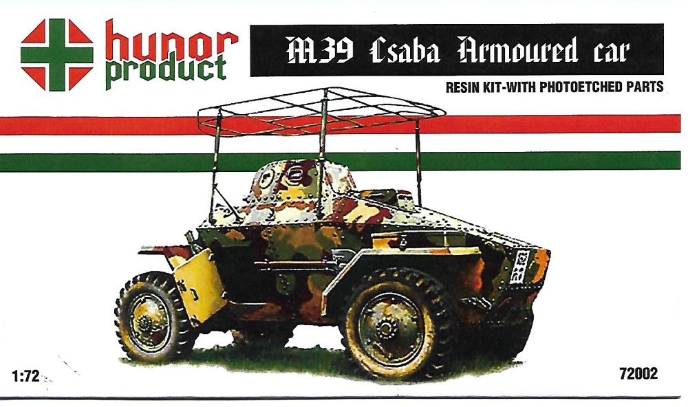 1/72 39M Csaba Commander AC (resin kit+PE)