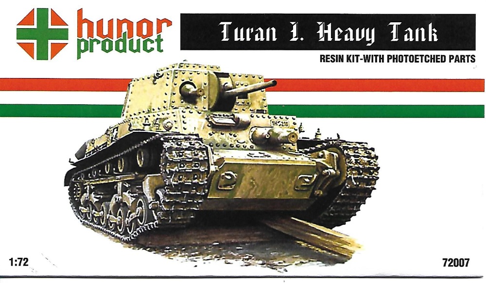 1/72 40M Turan I. Heavy Tank (resin kit+PE)