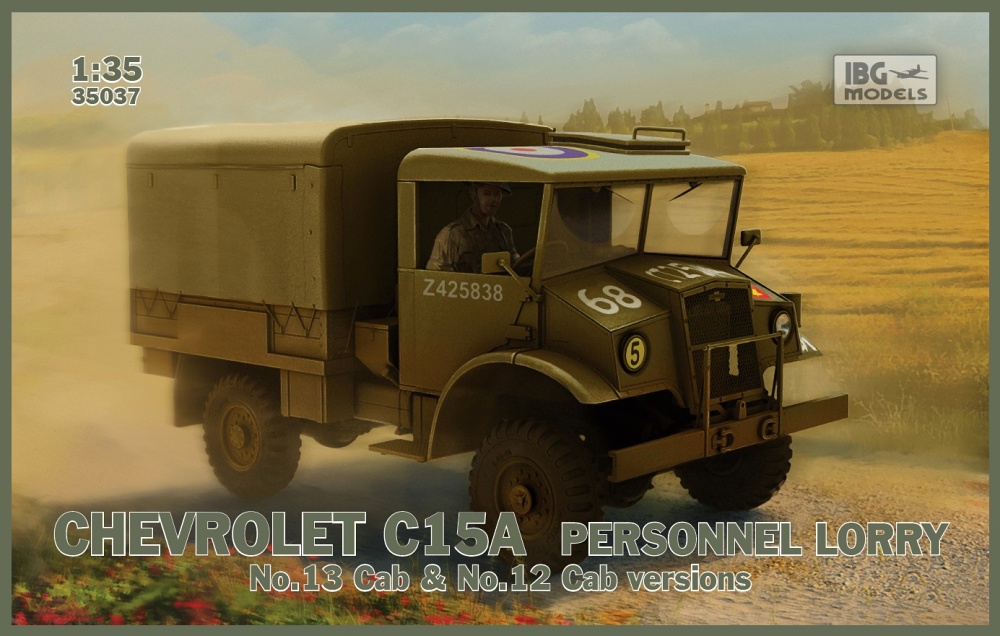 1/35 Chevrolet C15A Personnel L. (No.12 & 13 Cabs)