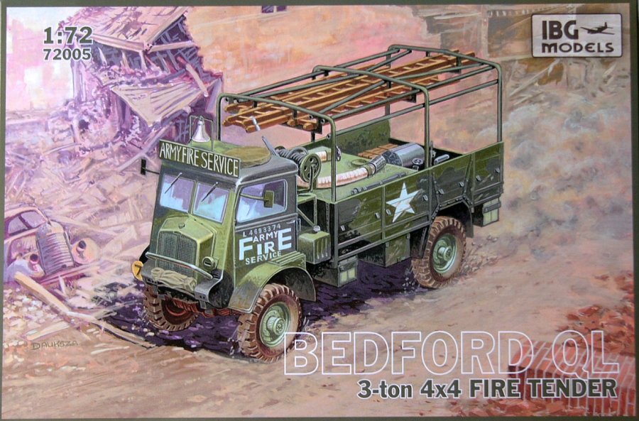 1/72 Bedford QLR 3 ton 4x4 Fire Tender